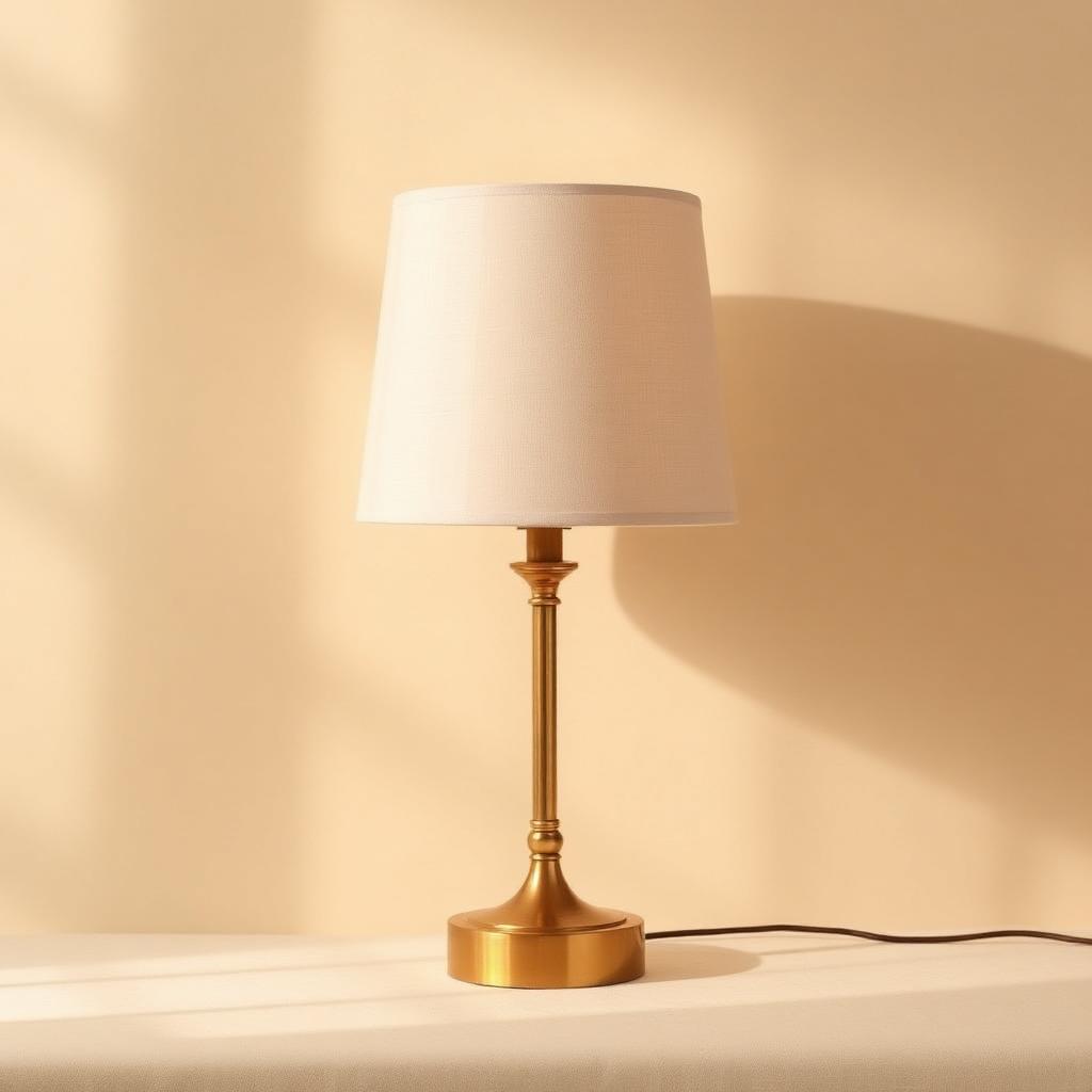 Solid Brass Table Lamp