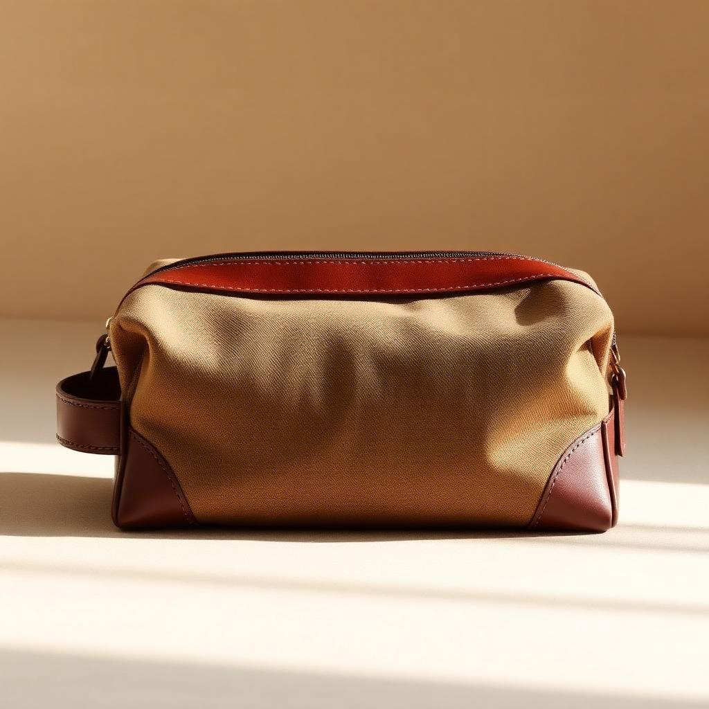 Waxed Canvas Dopp Kit